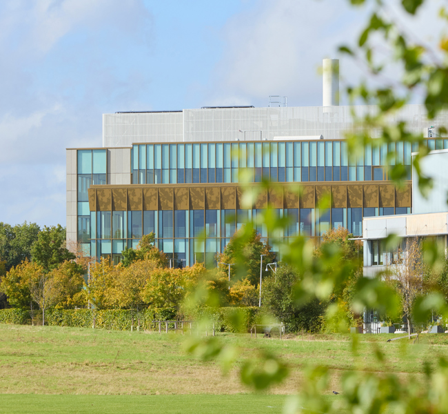 View across Granta Park