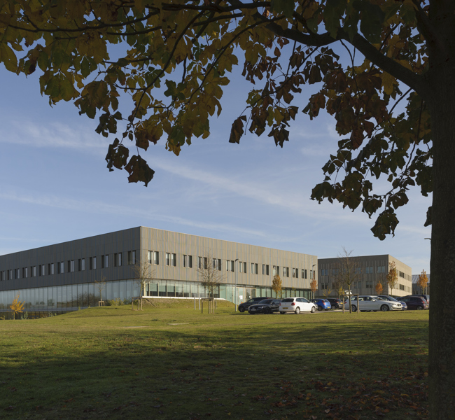 Lab building at Granta Park
