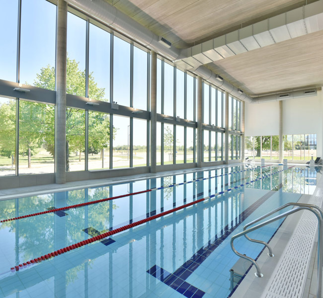 Swimming Pool at The Apiary, Granta Park