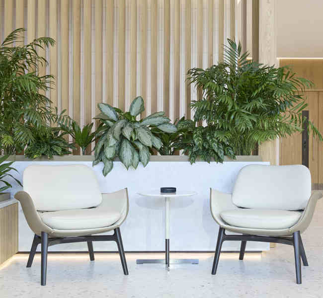 Seating area, Atrium